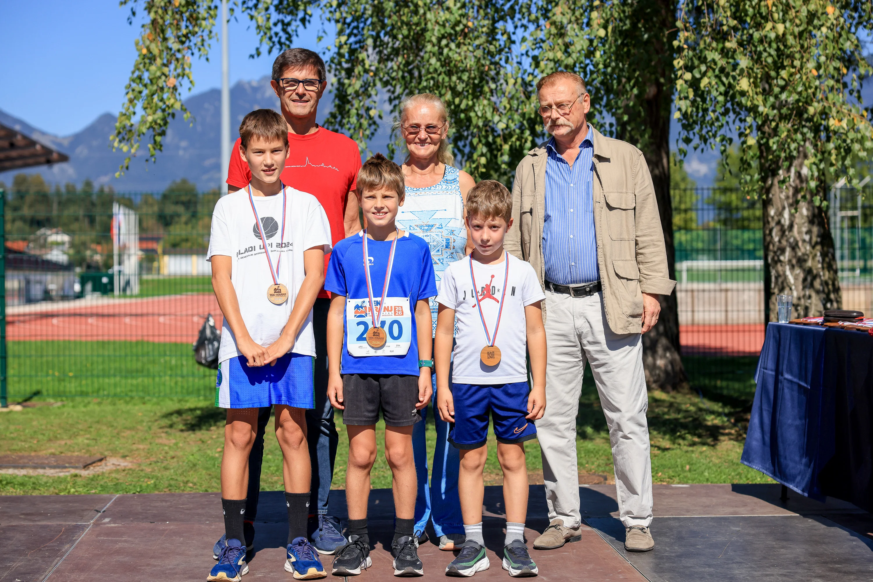Podelitev medalj in nagrad Teka za Kranj